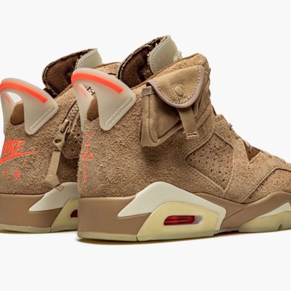 Nike Air Jordan 6 Retro Travis Scott high top Jordans